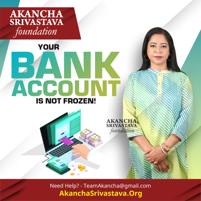 Your Bank Account Is Not Frozen!
